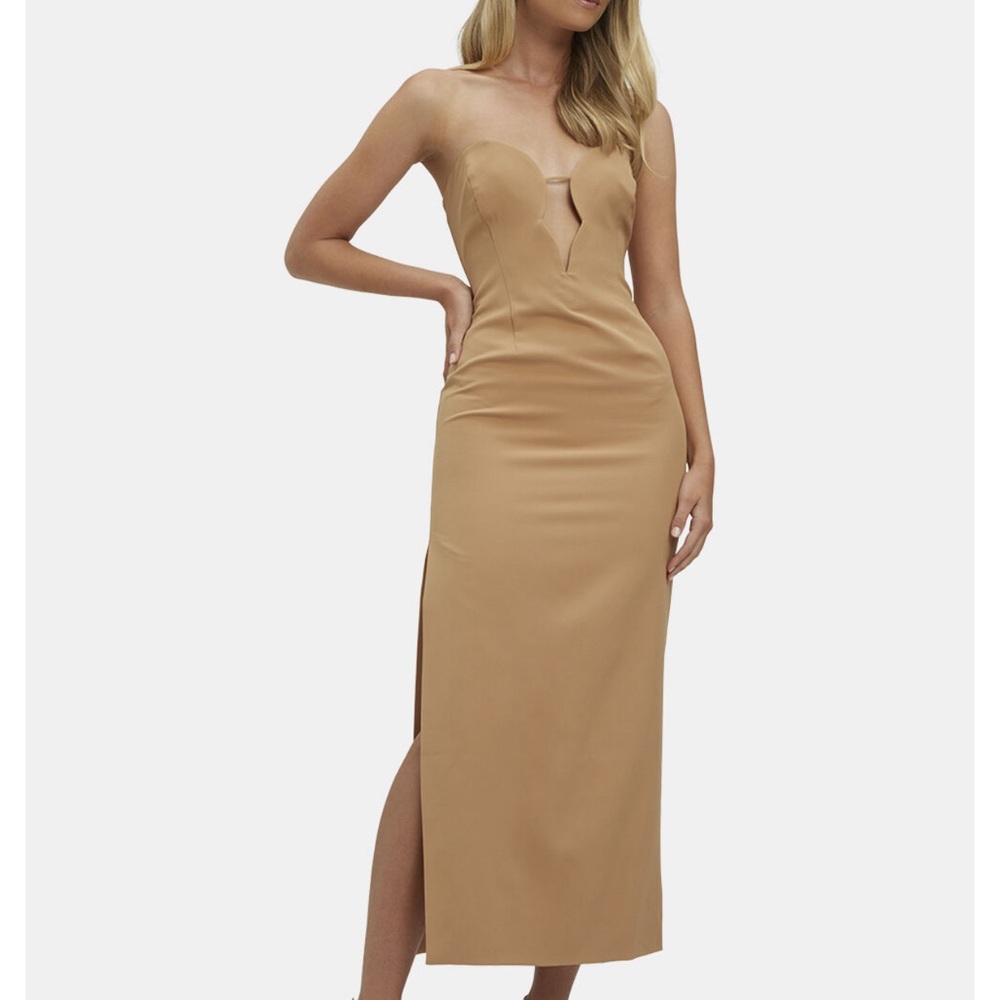 Bardot midi dress